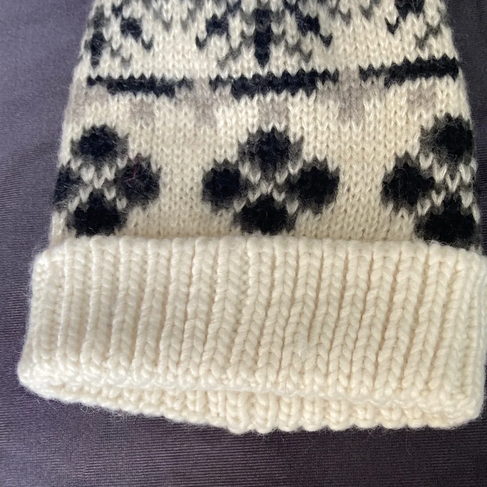 Sonoma Super cozy hat w pom & mittens retro boho vibe soft cozy yarns - Picture 7 of 16